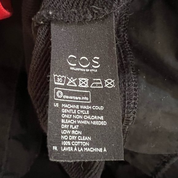 COS Oversized Ruffle Hem Sweatshirt - Picture 6 of 6